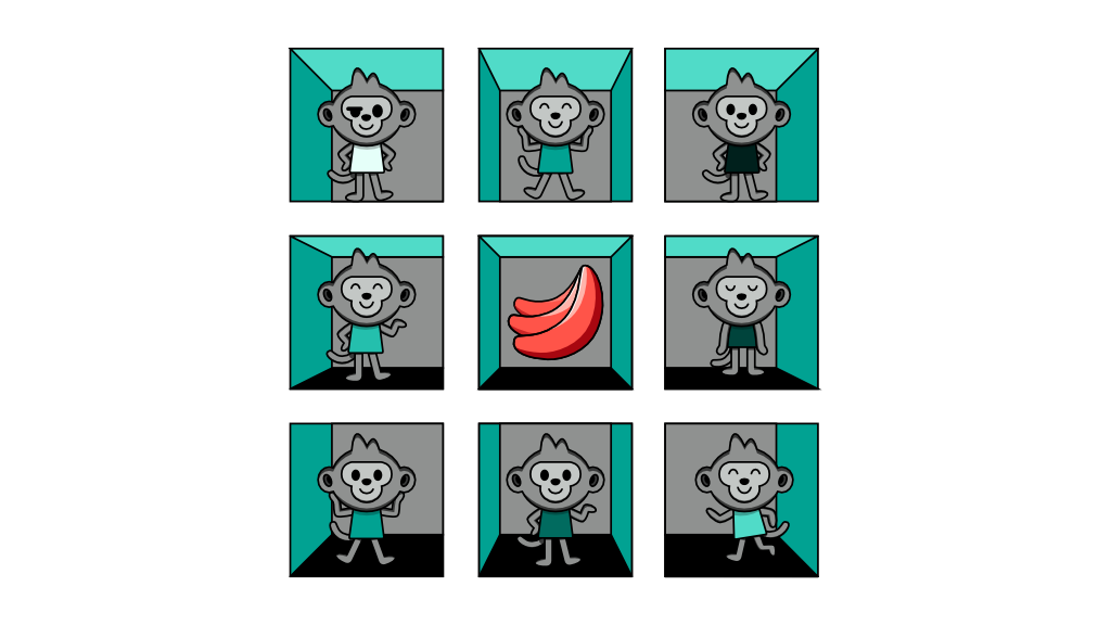 10 Hungry Monkeys
